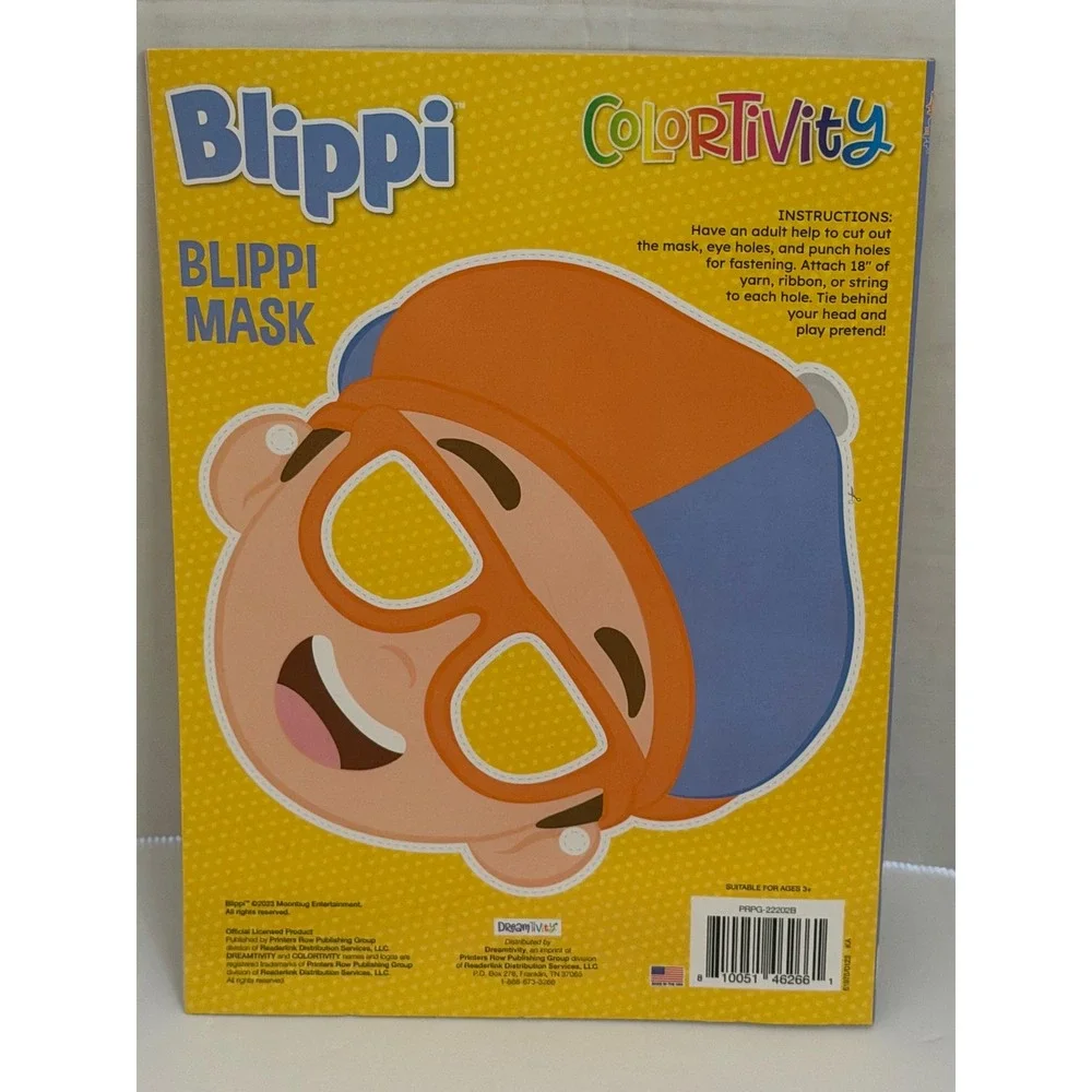 Blippi colortivity wow